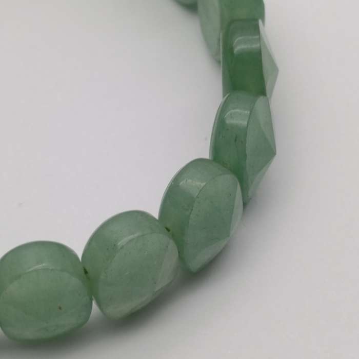 Vintage Adventurine bracelet - 19 stones