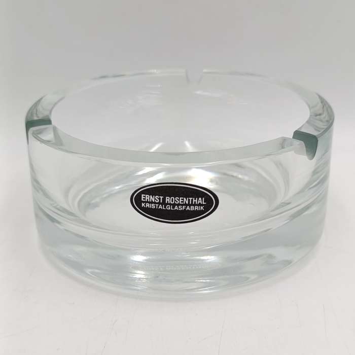 Ernst Rosenthal Crystal Ashtray