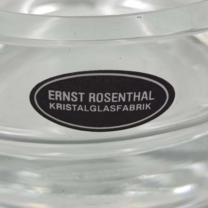 Ernst Rosenthal Crystal Ashtray