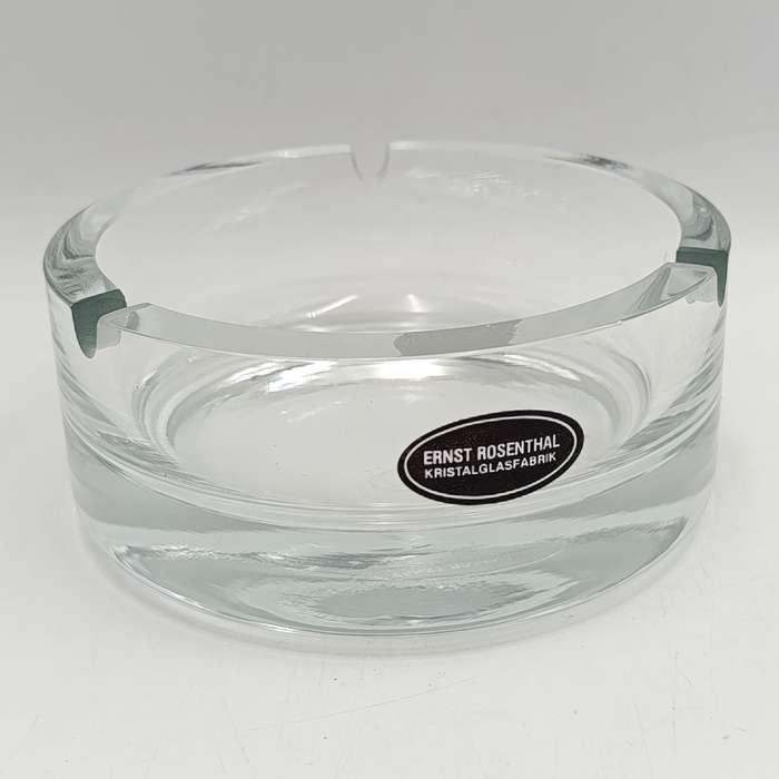 Ernst Rosenthal Crystal Ashtray