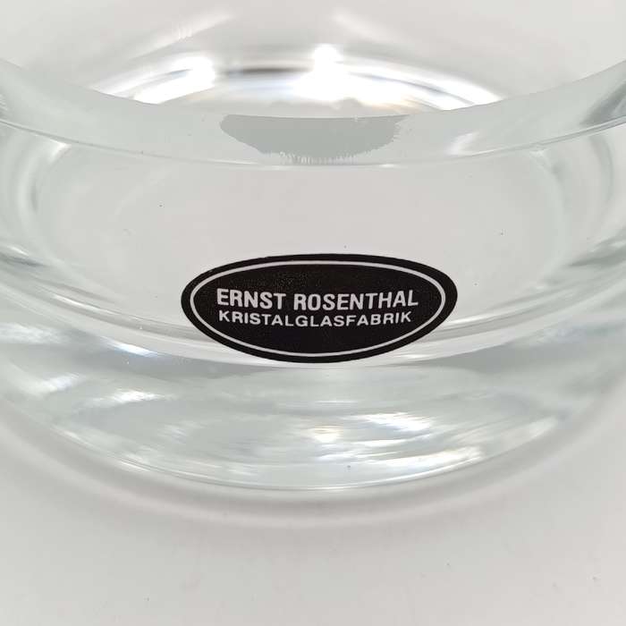 Ernst Rosenthal Crystal Ashtray