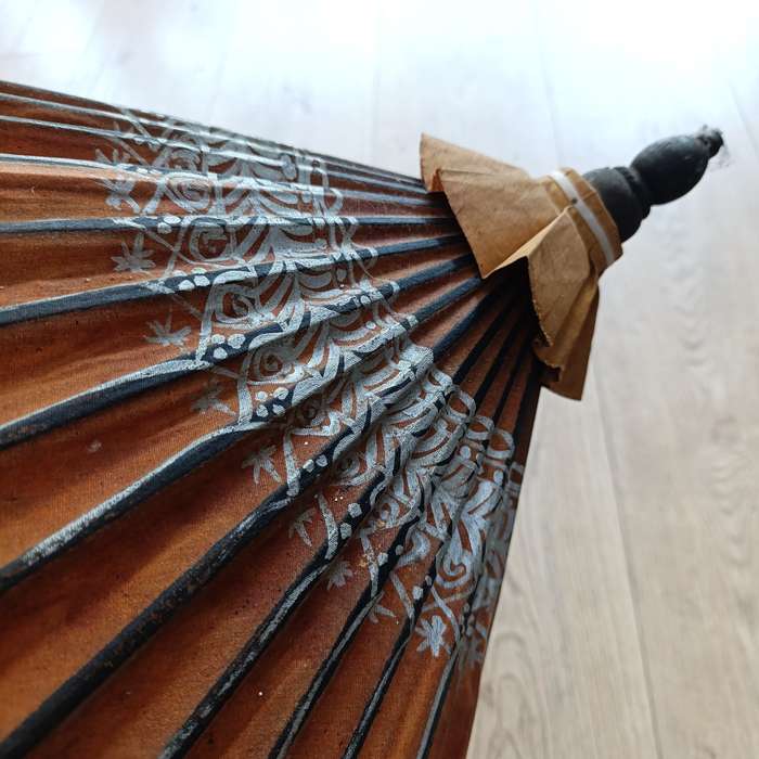 Vintage Oriental Parasol umbrella