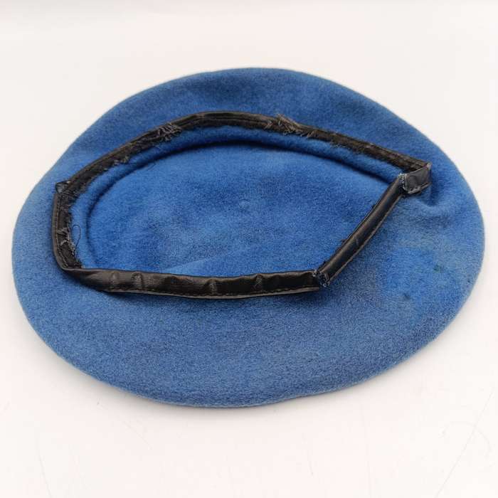 SADF Blue beret for Ordnance services - no badges