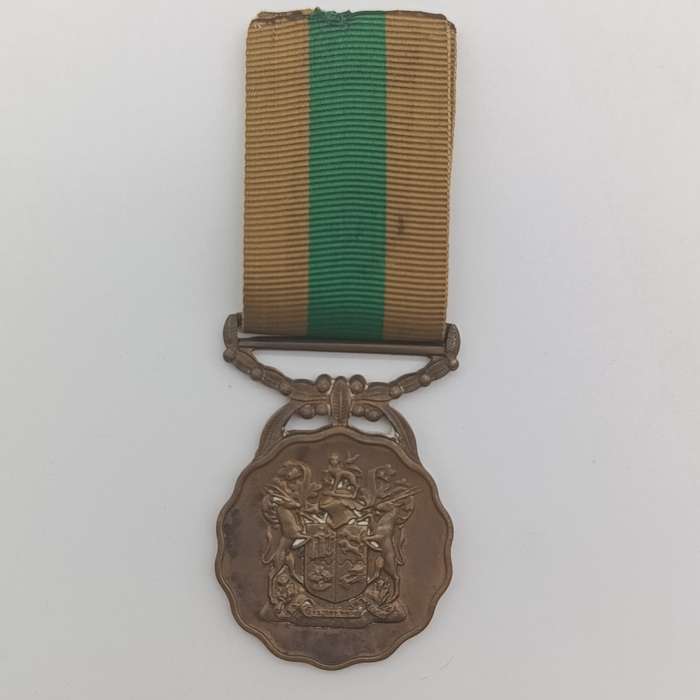 SADF bronze Good service medal #101507