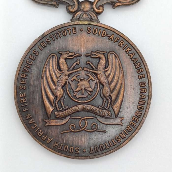 SA Fire Services Long service and good conduct medal #2814