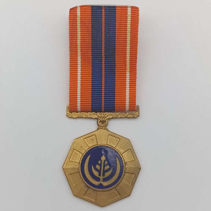 SADF Pro Patria medal - #163613 - fixed type