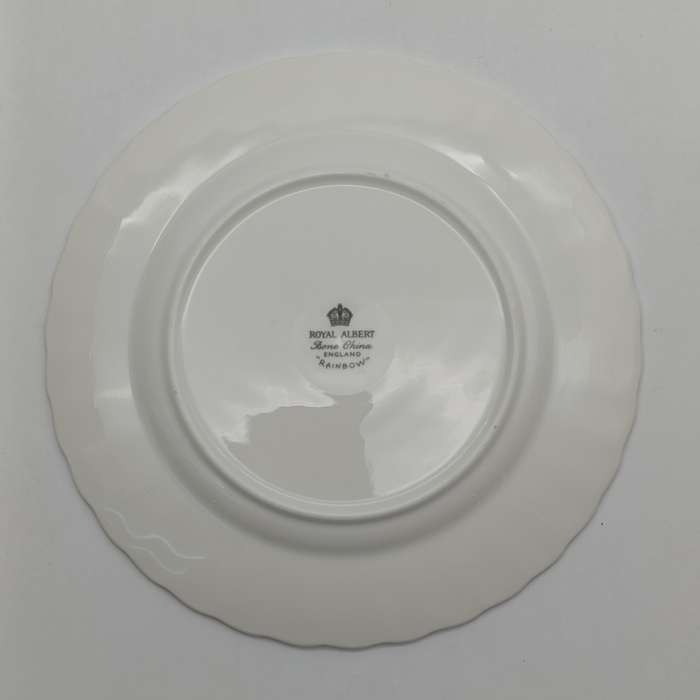 Vintage Royal Albert Rainbow porcelain trio