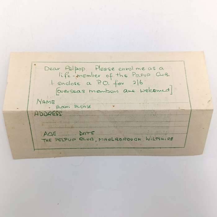 Vintage Pelham Puppets Gypsy girl marionette doll in box with instructions