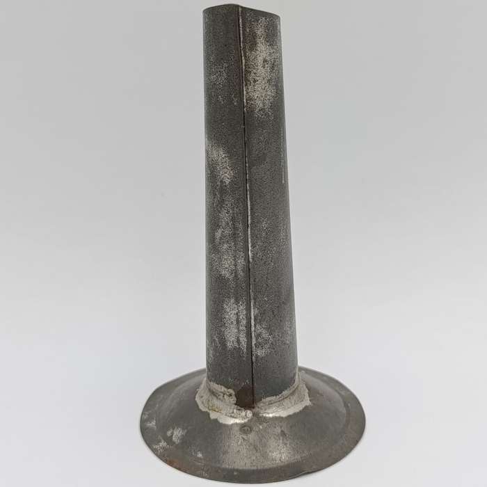 Vintage sausage stuffer spout for meat mincer - diameter 70mm