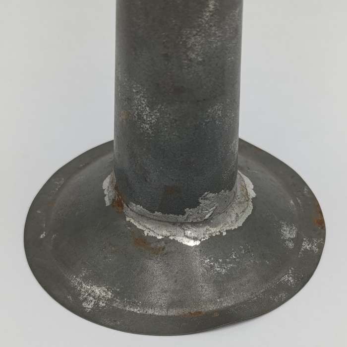 Vintage sausage stuffer spout for meat mincer - diameter 70mm