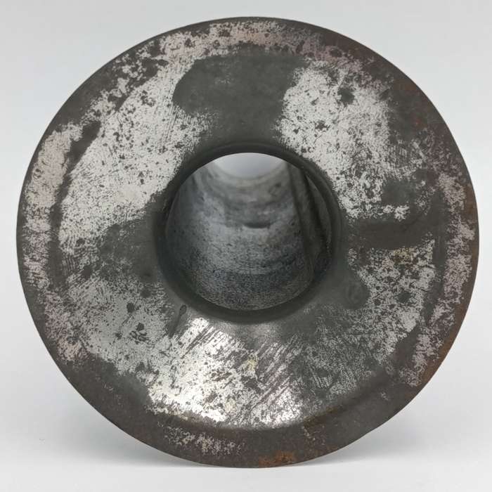 Vintage sausage stuffer spout for meat mincer - diameter 70mm