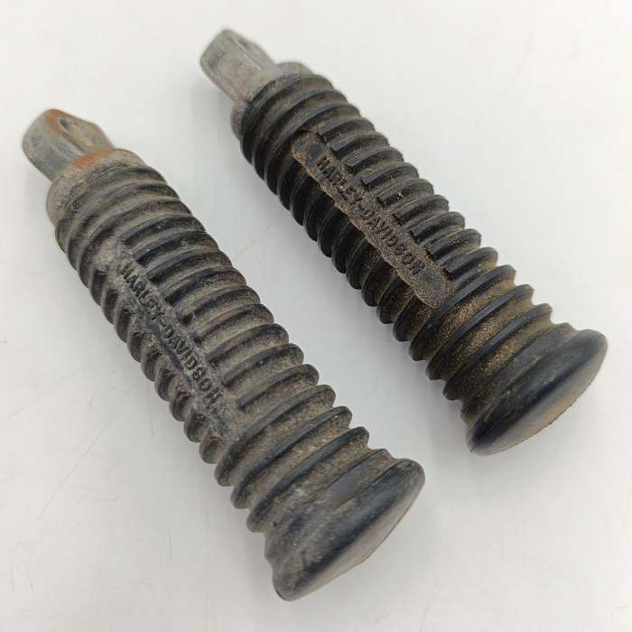 Pair of Vintage Harley-Davidson motorcycle foot pegs