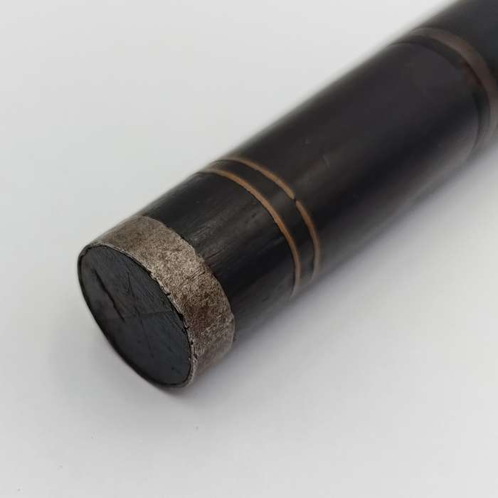 Antique wood with brass inlay dagger