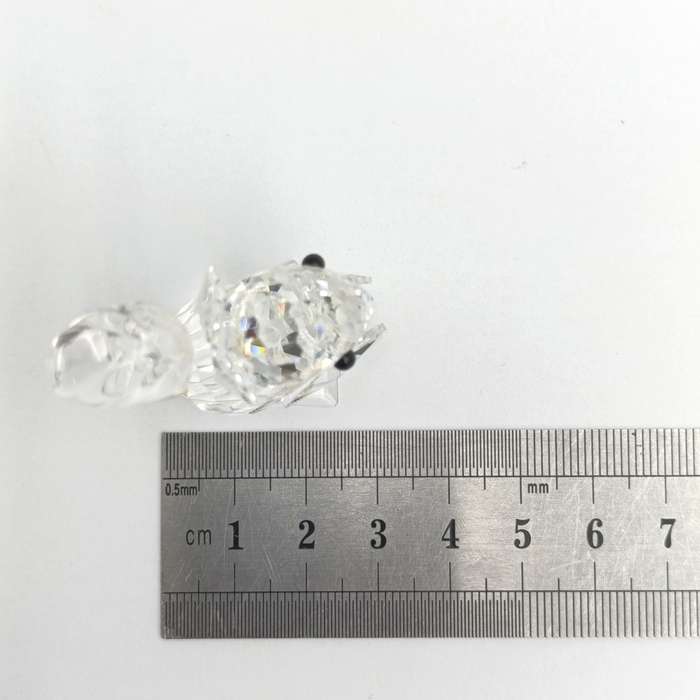 Swarovski silver crystal #7662 Squirrel figurine in box