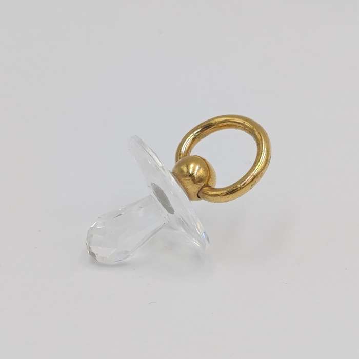 Swarovski Crystal memories pacifier dummy ornament