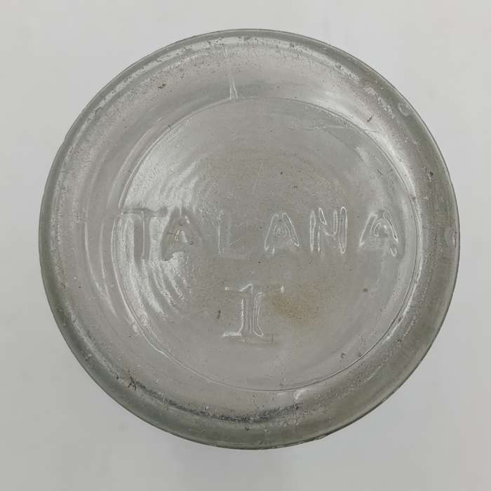 Vintage Farmers Federated Diaries Durban glass milk bottle