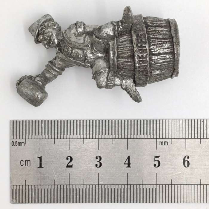 Vintage Little Gallery fine pewter German Oktoberfest Beer drinker figurine