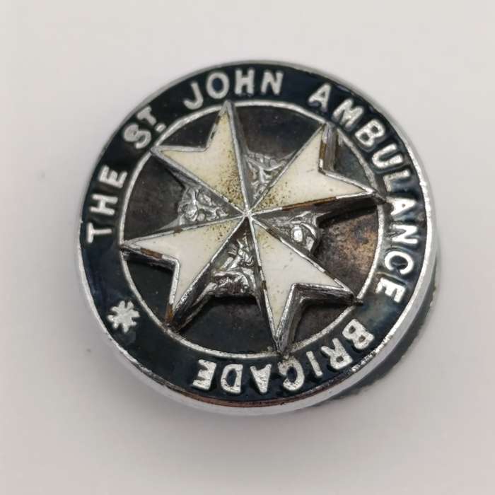 The St. John Ambulance Brigade button badge