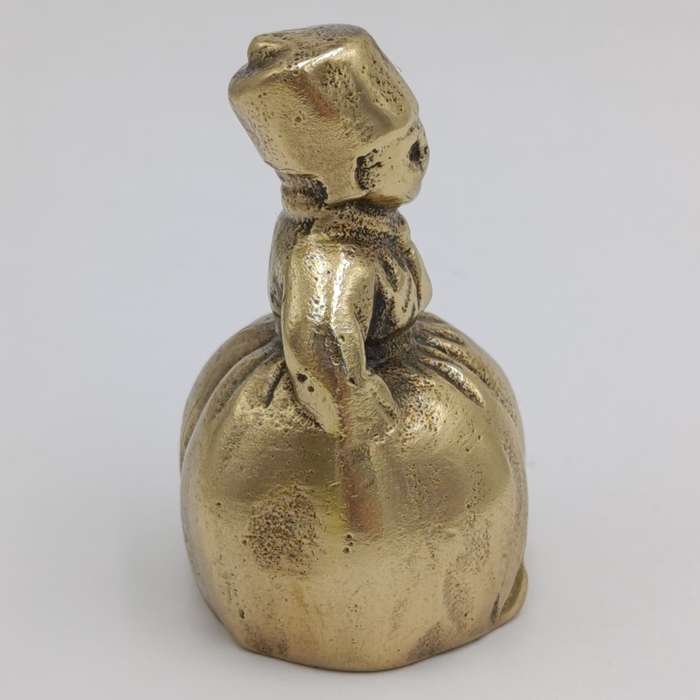 Vintage Brass little Dutch boy bell