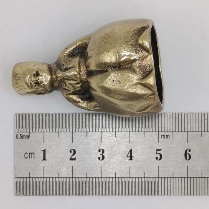 Vintage Brass little Dutch boy bell