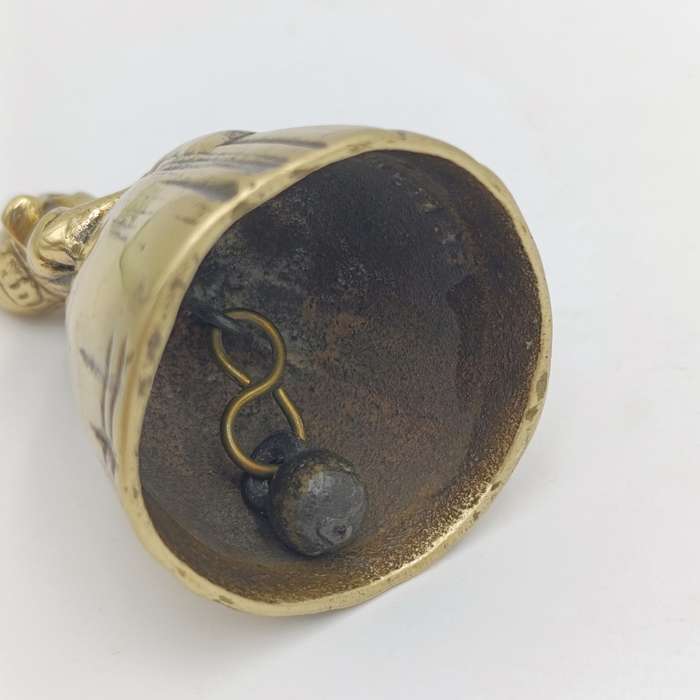 Vintage Brass Lady - figurine Bell