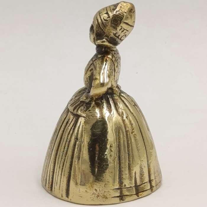 Vintage Brass Lady - figurine Bell