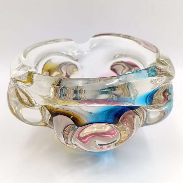 Beautiful Vintage Murano glass ashtray