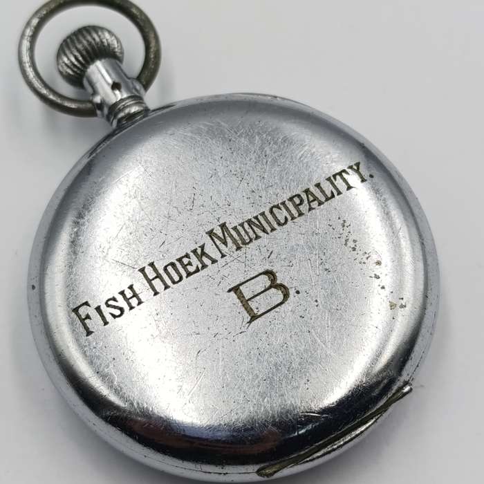 Vintage Cyma mechanical stopwatch - Fish Hoek Municipality - working