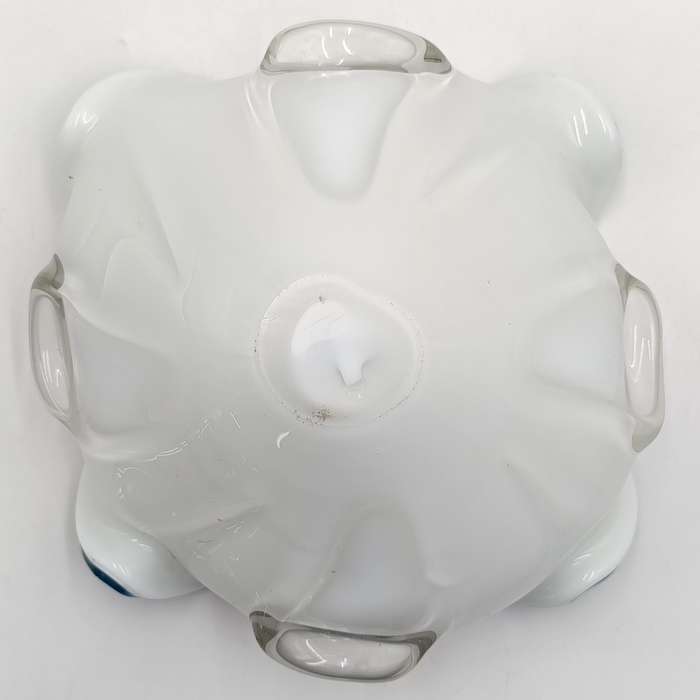 Beautiful Murano glass multi-color Tutti Frutti Sweets dish
