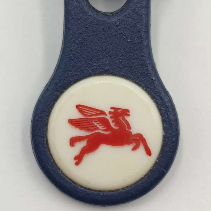 Vintage Pegasus Mobil oil clothing zipper