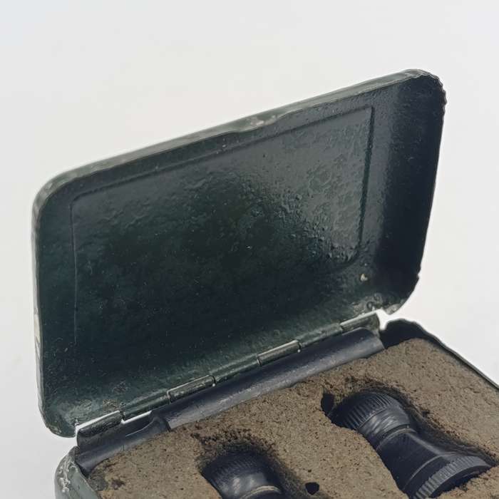 WW2 Ear Defender ear plugs in original tin