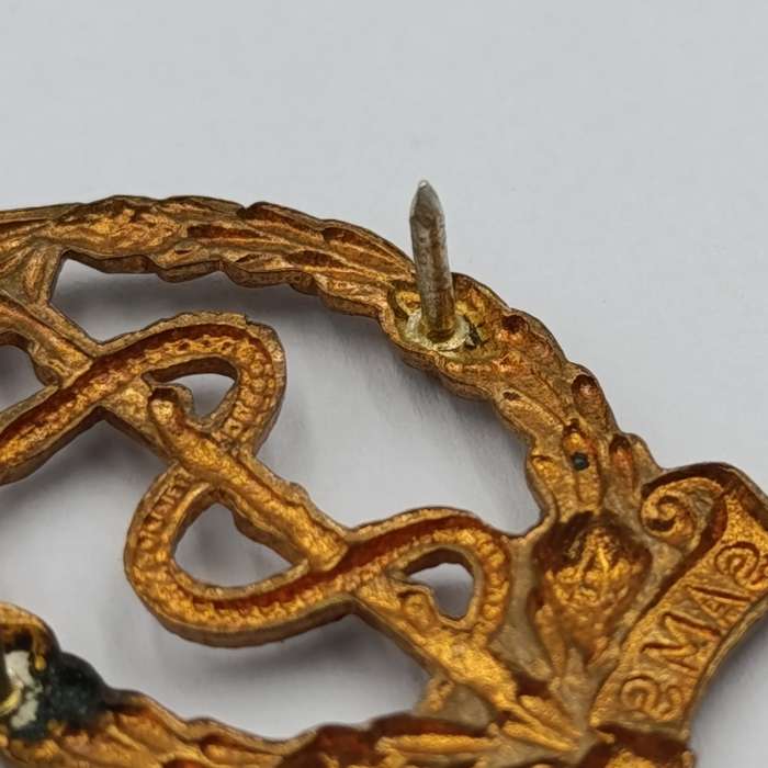 SA Medical Corps cap and collar badges set