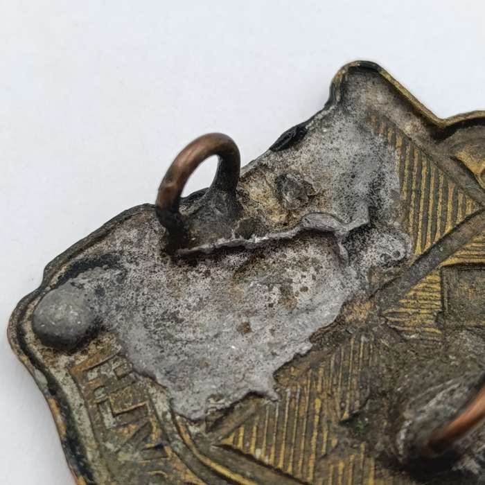 Pair of SA Women's Army Auxiliary Services collar badges - WAAS-VLHD