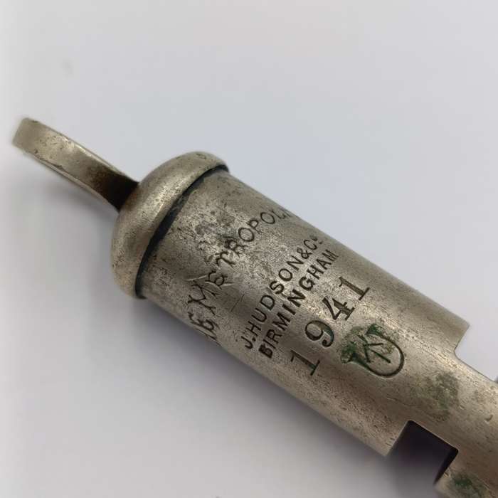 WW2 The Metropolitan 1941 J. Hudson and Co. Birmingham Whistle