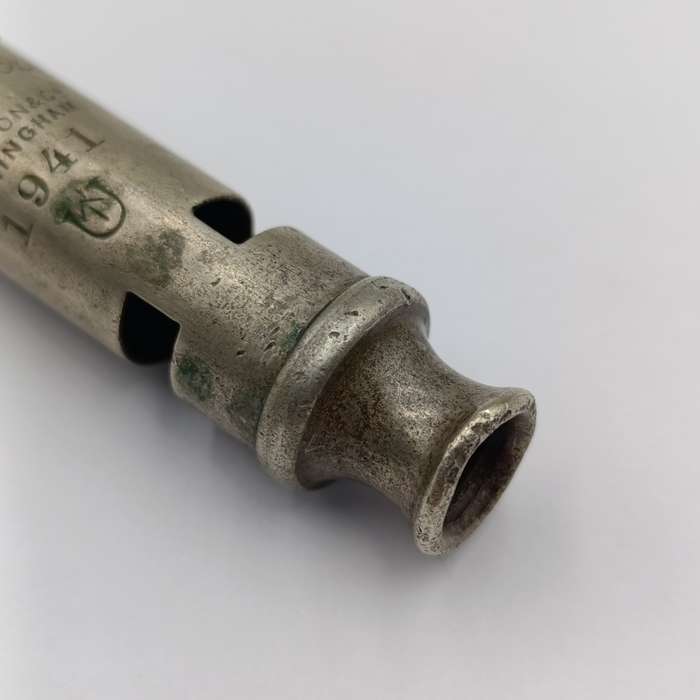 WW2 The Metropolitan 1941 J. Hudson and Co. Birmingham Whistle