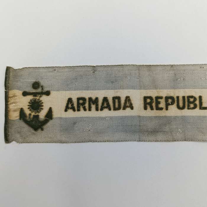 Argentina Republic Navy tally flag