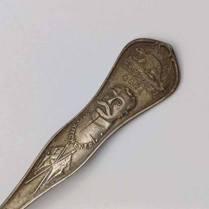 Antique Boer War Earl  kitcher silverplated souvenir spoon