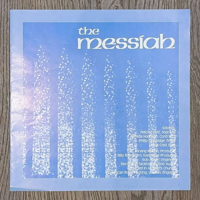 The Messiah by George Frederick Handel 4-LP record Vinyl set