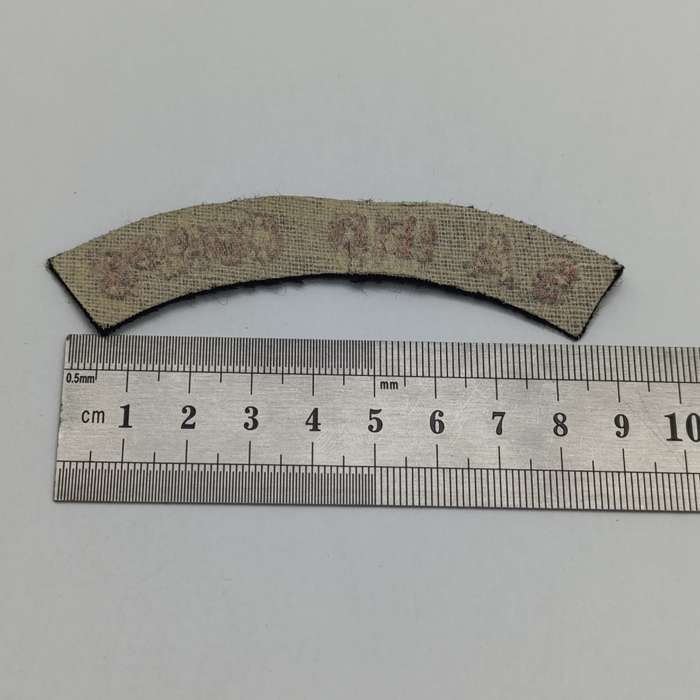 Pair of SA Navy Indian Corps shoulder titles