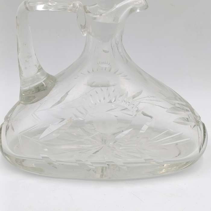 Vintage crystal decanter