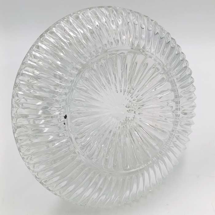 Vintage glass ship's decanter