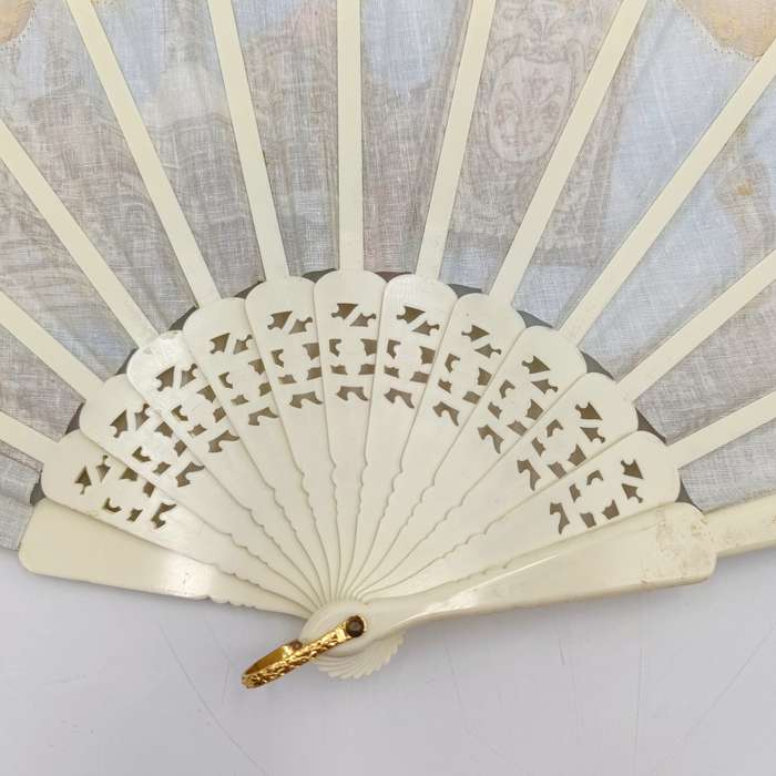 Vintage Italien Florence hand fan