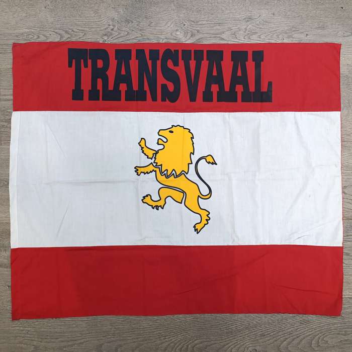 Vintage Transvaal Rugby flag