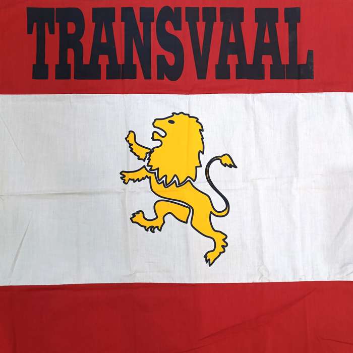 Vintage Transvaal Rugby flag