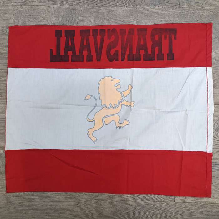 Vintage Transvaal Rugby flag