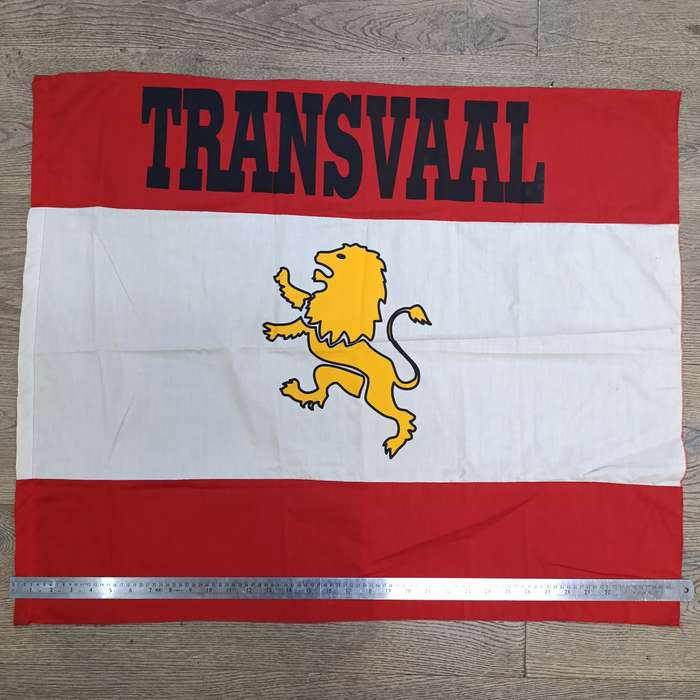 Vintage Transvaal Rugby flag