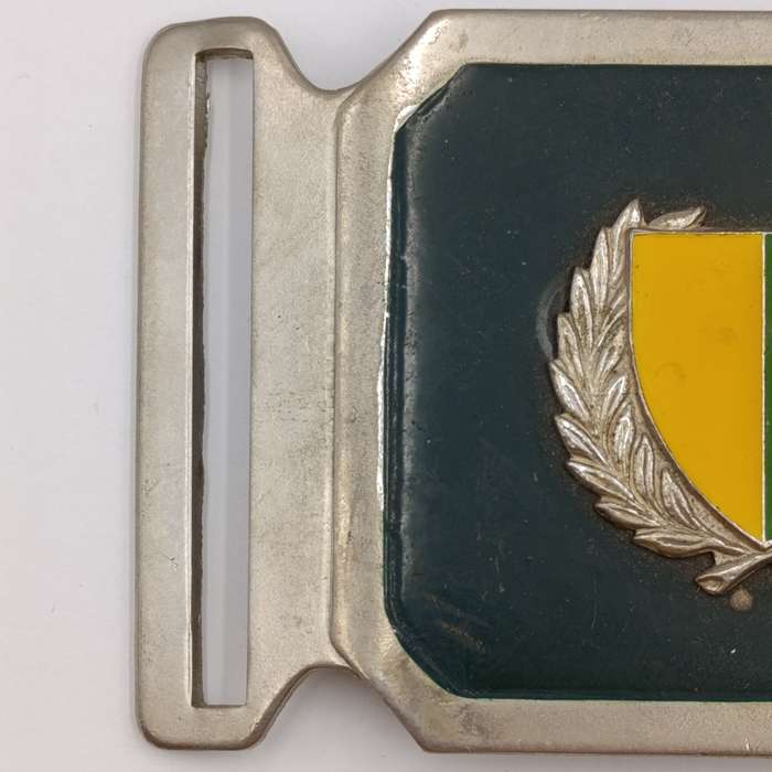 SA Army 7th SA Infantry division HQ stable belt buckle