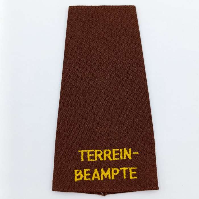 Pair of SA Railways Yard official rank epaulettes