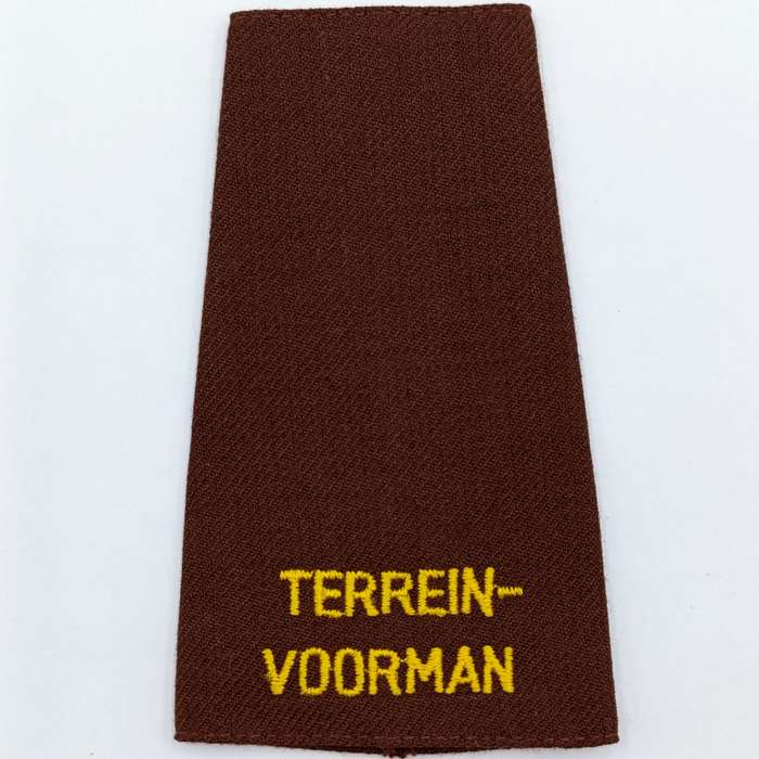 Pair of SA Railways Yard Foreman rank epaulettes