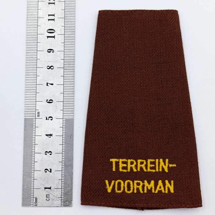 Pair of SA Railways Yard Foreman rank epaulettes